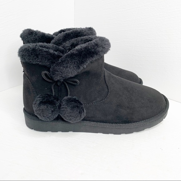 Arizona Jean Company Shoes - SALE Arizona Snowcap Black Faux Fur Winter Boots